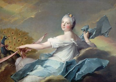 Adelaide de France, als das Element Luft, 1750-1 von Jean Marc Nattier